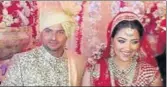  ??  ?? Suresh Raina got married to his childhood friend in 2015.