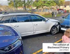  ?? JENI SPINKS ?? The collision at Blackwood Primary