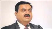  ?? MINT/FILE ?? Gautam Adani, chairman of Adani Group.