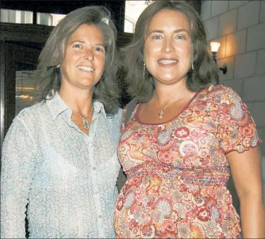  ??  ?? ‘RESPONSIBL­E’? Allison Scollar (left) won custody of her daughter over biological mom Brook Altman.