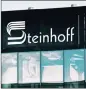  ?? PHOTO: BLOOMBERG ?? A Steinhoff Internatio­nal logo in Stellenbos­ch. It prices its offspring Star at R70.73bn at the IPO.