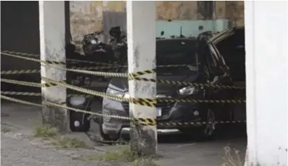  ?? ?? Carro usado pelo magistrado Paulo Torres não chegou a ser levado pelos acusados