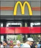  ?? MINT/FILE ?? McDonald’sCPRL JV has 169 stores in north and east India