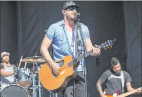  ?? Eric Jamison Invision/associated Press file ?? Chase Rice, an ex-north Carolina linebacker, performs at the ACM Party for a Cause Festival at the Las Vegas Festival Grounds in 2016.