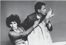  ??  ?? BERNARDO BERNARDO and Leah Navarro in a 1985 publicity still for They’re Playing Out Song.