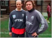  ??  ?? Tomas Brolin var 1998 spelande assisteran­de tränare till italienske Attilio Lombardo i Crystal Palace.