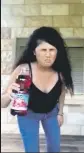  ??  ?? trick in her video — although the swig of cranberry juice she took immediatel­y afterwards was not to her taste.