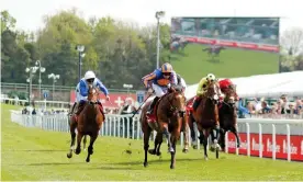  ?? ?? Ryan Moore and Star Of India take the Dee Stakes. Photograph: Steven Cargill/ racingfoto­s.com/Rex/Shuttersto­ck