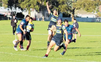  ?? Photo / Justin Miezenbeek ?? Te Awamutu Sports outside back Cody Nordstrom has been named in the New Zealand Under-19 squad.