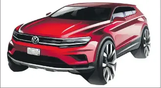  ?? VOLKSWAGEN ?? The Allspace will be one of the few vehicles in its category with seven-passenger seating.