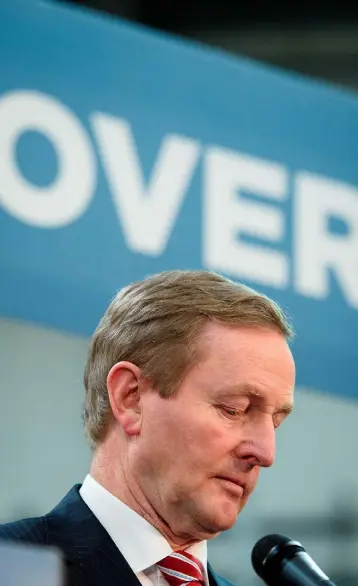  ??  ?? STALE: Taoiseach Enda Kenny must quit soon and make way for a new leader