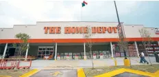  ??  ?? The Home Depot acumuló 122 unidades en México al cierre de 2017.