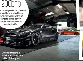  ??  ?? Litchfield Motors is building a GT-R to take to the Nürburgrin­g Prosser meets GT-R expert Litchfield