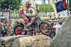  ??  ?? EN JAPÓN. Toni Bou aspira a superar las victorias de Lampkin.