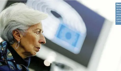  ?? LaPresse ?? Succession­e e differenze La presidente della Banca centrale europea, Christine Lagarde