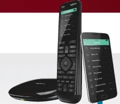  ??  ?? SPECS: Universal remote with LCD screen; twin mini-IR blasters; Wi-Fi compatible Harmony Hub; works with Alexa. $449.95 | WWW.LOGITECH.COM