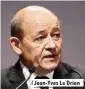  ??  ?? Jean-yves Le Drian