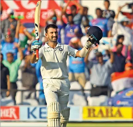  ??  ?? Cheteshwar Pujara.