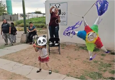  ?? ?? en el Comedor de Los Panditas la labor que llevan a cabo es diaria y llega a dar hasta más de 150 comidas diarias