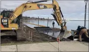  ?? PHOTO COURTESY OF JOSH SONNENBERG ?? Although Brandenbur­g Park is currently undergoing shoreline restoratio­n, a bike and walking path along Jefferson Avenue near the park remains open.