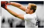  ?? ABBY DREY / CENTRE DAILY TIMES ?? Dolphins tight end Mike Gesicki, a second-round pick in April, appears to be a contender for a starting job during his rookie season.