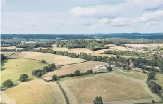  ?? PHOTO: ZOOPLA ?? Diddlesfol­d Manor Farm, Northchape­l – A 20-acre plot with planning consent for a house, cottage and equestrian complex. Price: £900,000.