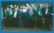  ??  ?? Veterans of Jadotville, including Tony Dykes (second row, first from left) and John Gorman (first row, second from left) gather at an event at Custume Barracks, Athlone, 2011