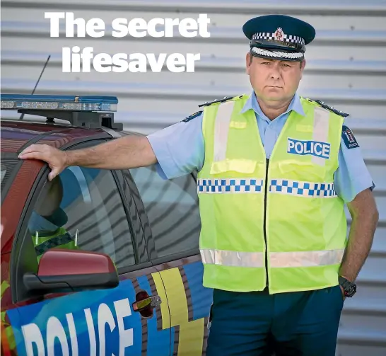  ?? KELLY HODEL/STUFF ?? Waikato road policing manager Inspector Jeff Penno plans to crack down on people not wearing seatbelts and drink driving in the Waikato.