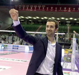  ?? (foto Imoco volley) ?? Imoco Daniele Santarelli, prima stagione da capo allenatore