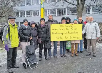  ?? FOTO: WÄHLERGEME­INSCHAFT ?? Der Wählergeme­inschaft „Aktiv für Bodnegg“liegt das Klima am Herzen. Sie wollen die Bürger zum Busfahren animieren und fordern deswegen das Ein-Euro-Samstagtic­ket für Bodnegg.