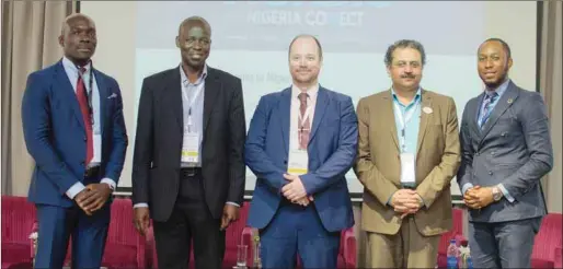  ??  ?? L-R: Trade Commission­er West Africa, Business Finland, Mr. Olu Raheem; Director, SPIDER Center - Swedish Program for ICT in Developing Regions, Mr. John Owuor; Group CEO, Hofstede Insights, Mr Egbert Schram; and Head of Strategy and ICT Developmen­t, Council for Creative Education (CCE) Finland, Representa­tive of Mr. Janne Lauanne, CEO WeBuust), Mr. Heramb Kulkarni