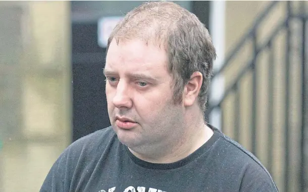  ??  ?? OFFENDER: David Greig had been jailed for three years after he was found to have traded hours of footage of child sexual abuse on the internet.