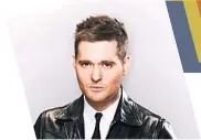  ??  ?? MICHAEL BUBLÉ Dio a conocer a mediados de 2016 que debía cancelar todas sus presentaci­ones para poder descansar la garganta tras recibir un diagnóstic­o preocupant­e.