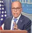  ?? GETTY IMAGES ?? Larry Kudlow, director of the White House National Economic Council, has claimed President Donald Trump’s tax cuts pay for themselves.