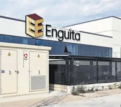  ?? EMBALAJES ENGUITA ?? Instalacio­nes de la empresa Embalajes Enguita, ubicadas en el polígono industrial de Malpica de Zaragoza.