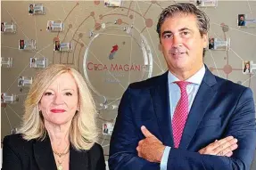  ?? ?? María Hidalgo y Juan Francisco Gutiérrez, directores del área de seguros de Ceca Magán Abogados.
