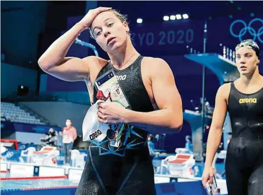  ?? Foto: Yann Hellers ?? Nach dem olympische­n Höhepunkt in Tokio fällt Julie Meynen in ein Motivation­sloch.