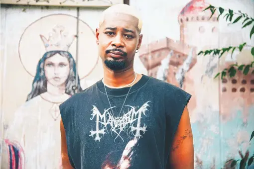  ?? COURTESY OF PETER BESTE ?? Rapper Danny Brown will perform at the Historic El Rey Theater on Tuesday, April 9.