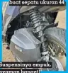  ?? ?? Suspensiny­a empuk, nyaman banget!