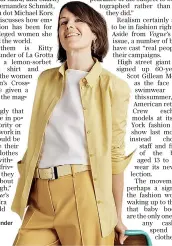  ??  ?? Kitty Travers, founder of La Grotta Ices, wears Hermès