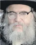  ??  ?? Rabbi Shlomo Helbrans