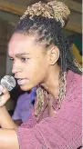  ??  ?? One of Reggae’s brightest rising stars – Koffee.