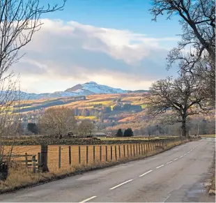  ?? Picture: Kim Cessford. ?? A view of Ben Lawers, where a parking meter was damaged in a theft which has hit the National Trust for Scotland.