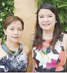  ??  ?? Metrobank EVP and head of institutio­nal banking sector Mary Mylene Caparas and VP and head of commercial banking division-Bacolod and Iloilo Geralyn Gatuslao.