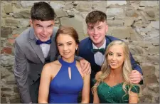  ?? LEFT: RIGHT: ?? Cathal Walsh O’Grady, Ruth O’Connor, Alannah Drumm and Conor Murphy Eimear Boyce, Aisha McAuliffe and Becca Burke