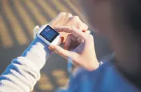  ??  ?? Your smartwatch could help health officials predict flu outbreaks in real-time.