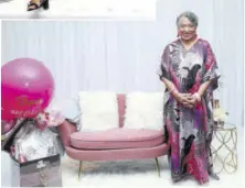  ??  ?? Dr Hazel Chung-knight, Sagicor Investment­s client, is looking fabulous at 85 years old.