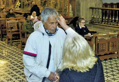  ?? José Almanza ?? Con el miércoles de Ceniza da inicio a la Cuaresma, la cual es la preparació­n para Semana Santa, cuando se recuerda la pasión y muerte de Cristo. /