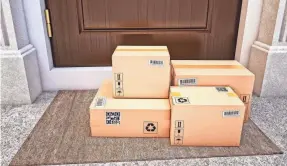  ?? GETTY IMAGES ?? Want to stop porch pirates? Stay on top of your package deliveries.