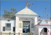  ?? HT FILE ?? Chintpurni temple is the richest shrine, followed by Naina Devi (above), which has 150 quintal gold and 500 kilograms silver.